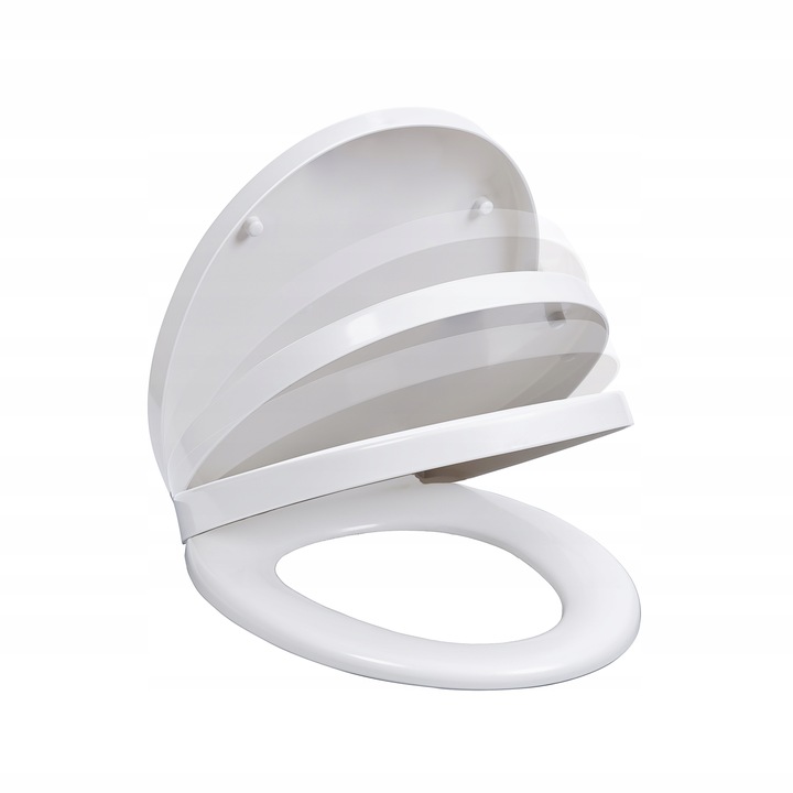 Deska Sedesowa Wolnoopadająca 0041-1 WC Twarda Wypinana Uniwersalna Mocna