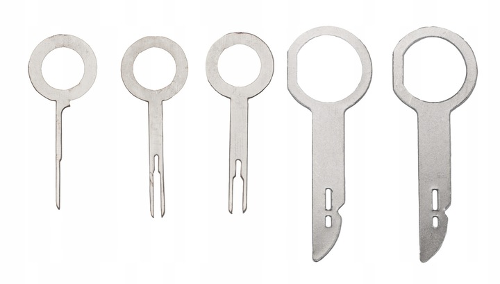 ŚCIĄGACZE DO TAPICERKI ZESTAW ŚCIĄGACZY 43EL ŁYŻKI