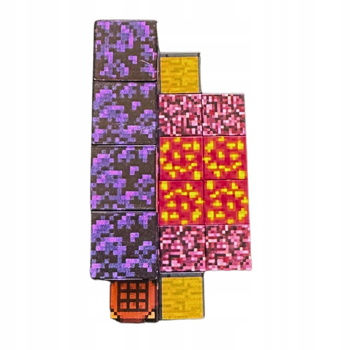 Klocki Magnetyczne Zestaw Klocków Edukacyjnych Na Magnes 32 SZT. + LUDZIK