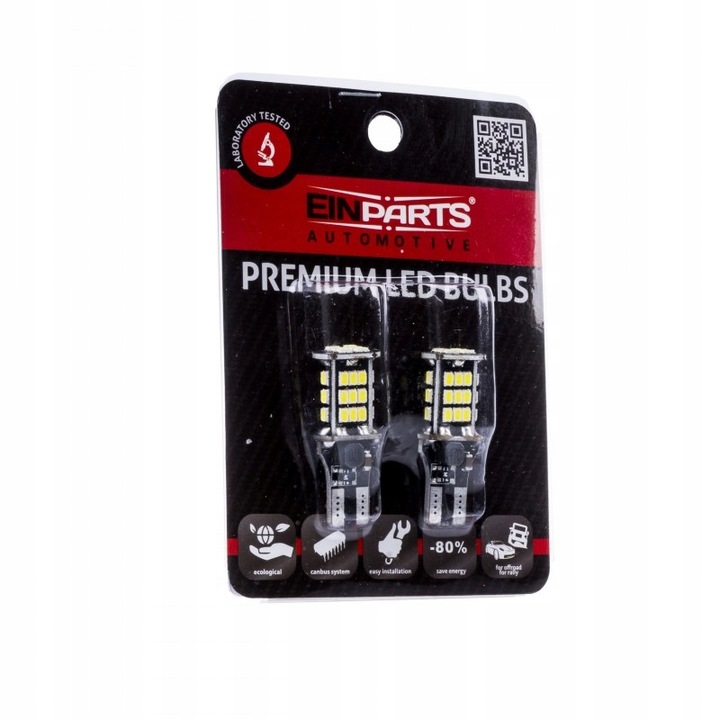 2x W16W 30 SMD ŻARÓWKA LED COFANIA WSTECZNE CAN