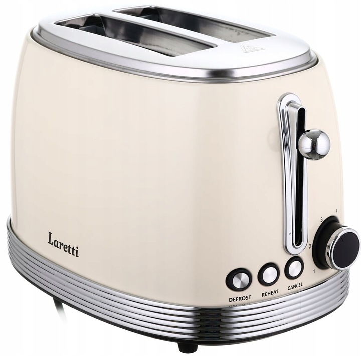 Toster LARETTI LR-EC2354 Stal nierdzewna (Smeg, Ravanson, Miele)