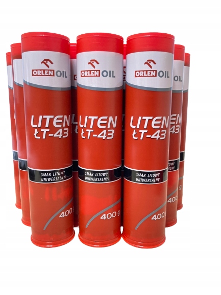Smar LITEN ŁT 43 ORLEN do ŁOŻYSK TUBKA KARTUSZ