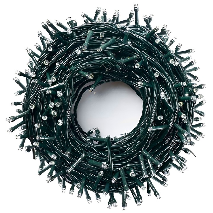 Lampki Choinkowe 500 LED Oświetlenie Świąteczne ZEW / WEW