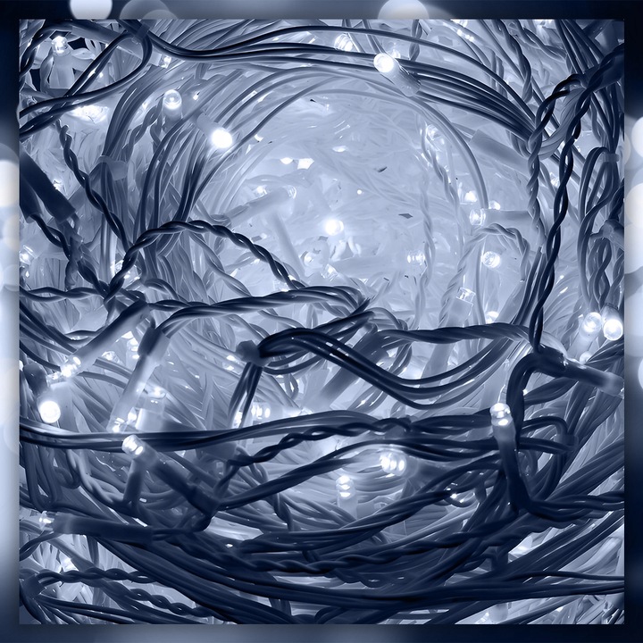 SOPLE LAMPKI CHOINKOWE 300 LED 14,5 M ZEWNĘTRZNE ŚWIĄTECZNE ŚWIATEŁKA FLASH