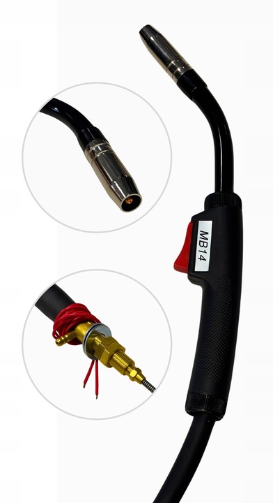 Uchwyt spawalniczy MIG/MAG BESTER MB14 3M 14/3 AK do miga bestera migomat