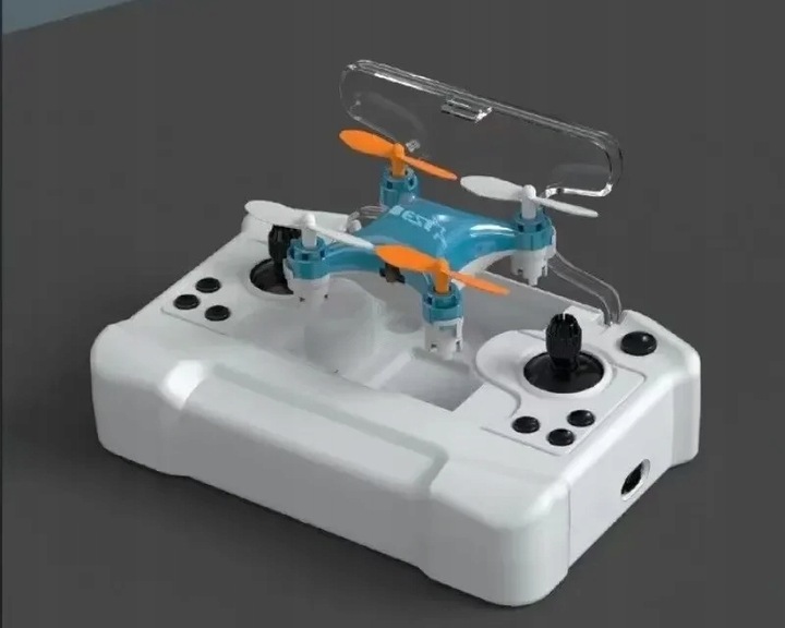 Mini Dron Kontroler-Etui Niebieski Frajda dla każdego!