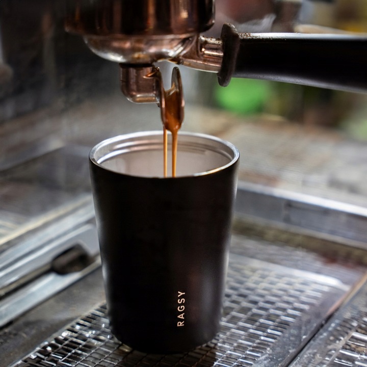 Kubek Termiczny ze stali nierdzewnej BPA FREE Simply Cup 340 ml - Sand