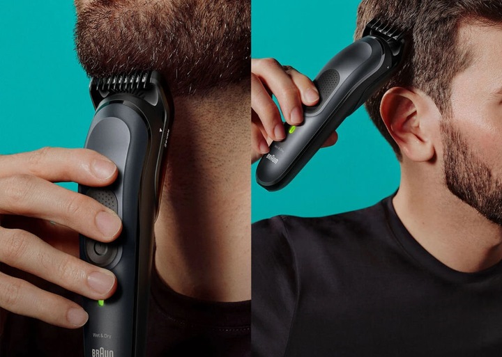 NOWY TRYMER MASZYNKA BRAUN SERIES 7 MGK7491 BOGATY ZESTAW 17w1 ETUI