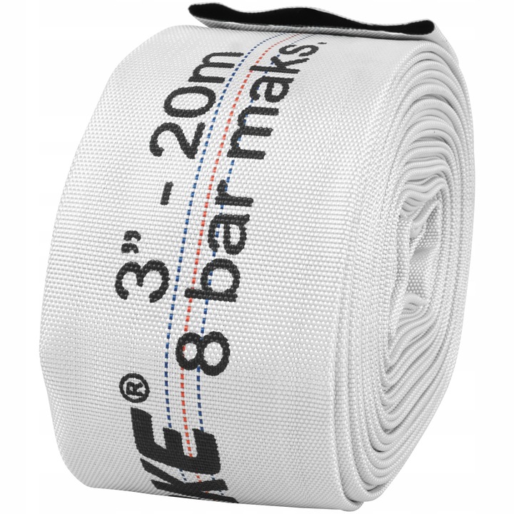 WĄŻ STRAŻACKI PARCIANY DO WODY BRUDNEJ SZAMBA 3" CALE 20M OGRODOWY DO POMPY