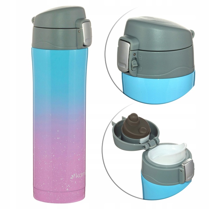 Kubek Termiczny 450ml Termos Butelka Bidon Kamille