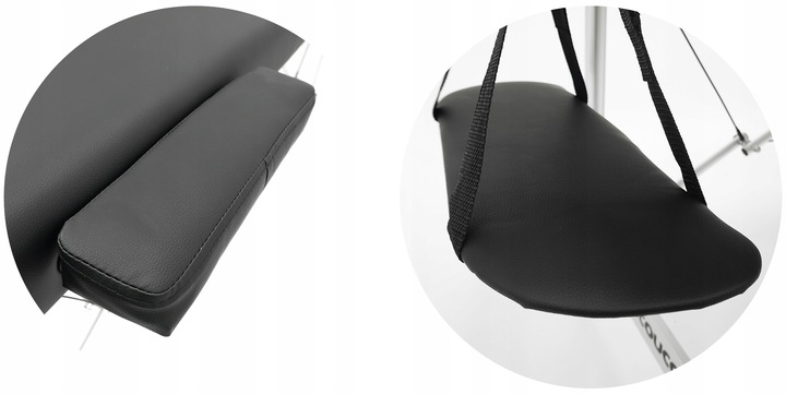 Stół Masażu 3-Seg Przenośny Składany Aluminiowy Łóżko Kosmetyczne Leżanka