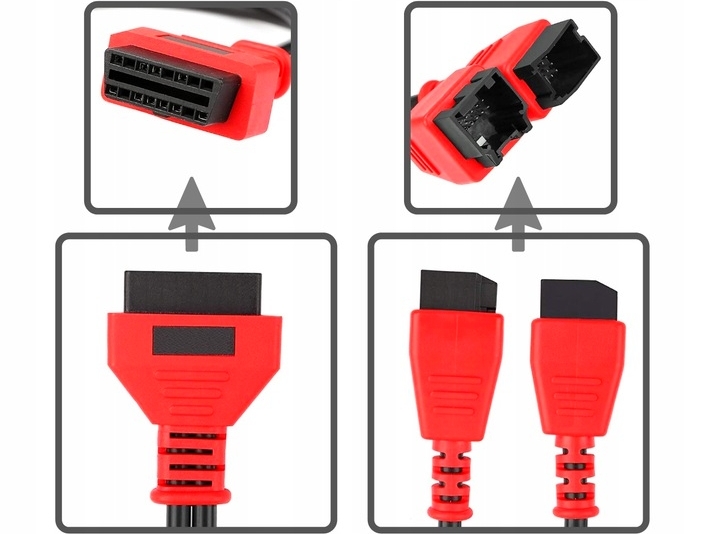 Adapter OBD2 12+8 Bypass Security Gateway FCA SGW do Alfa Jeep Chrysler