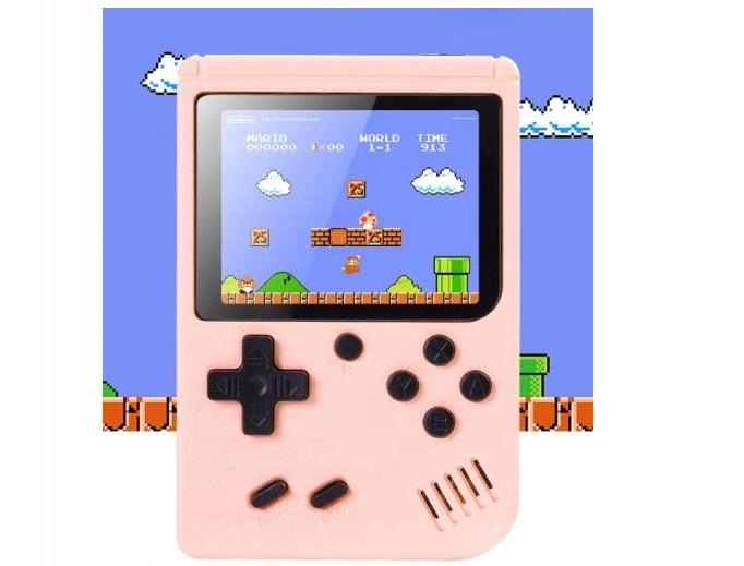 GAME BOY przenośna KONSOLA 500 gier wideo Pegasus