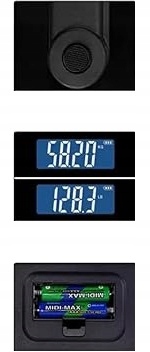 WAGA ANALITYCZNA ŁAZIENKOWA SLIM 180KG SMART + 31w1 ANDROID iOS PRECYZYJNA