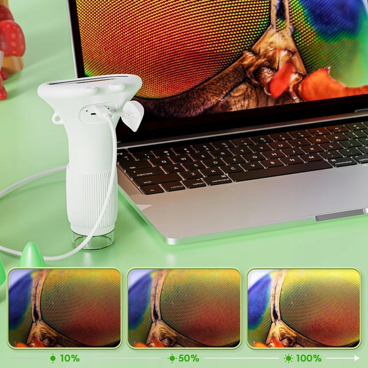 MIKROSKOP DLA DZIECI MINI MIKROSKOP CYFROWY PREZENTY DLA DZIECI