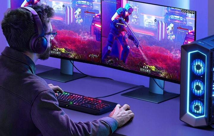 UGREEN KABEL PRZEWÓD VIDEO 2X DISPLAY PORT DP 1.4 8K 60 HZ HDR W OPLOCIE 1M