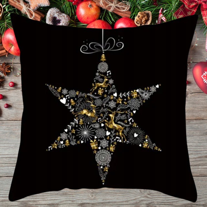 4x ZESTAW POSZEWKA NA PODUSZKĘ ŚWIĄTECZNA POSZEWKI ŚWIĄTECZNE Święta 40X40