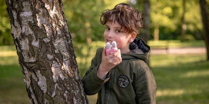 2X WALKIE TALKIE DLA DZIECI KRÓTKOFALÓWKA 2 SZTUKI ZESTAW ŁOKI TOKI LATARKA