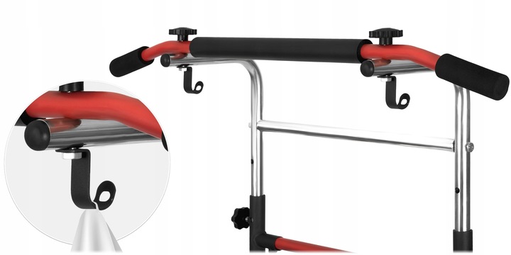 DRĄŻEK STACJONARNY DO PODCIĄGANIA WIELOFUNKCYJNY