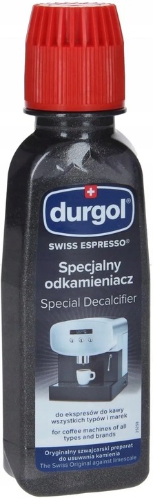 Odkamieniacz do ekspresów ciśnieniowych durgol swiss espresso 125ml 4x do