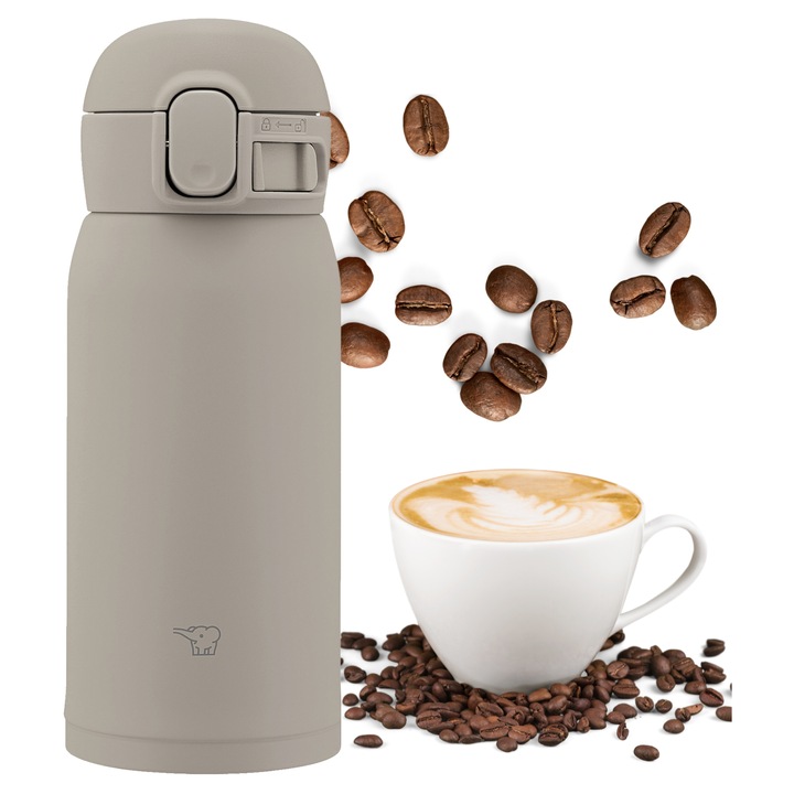 Kubek Termiczny na kawę do pracy biura ZOJIRUSHI SM-WS36-HM 360 ml Szary