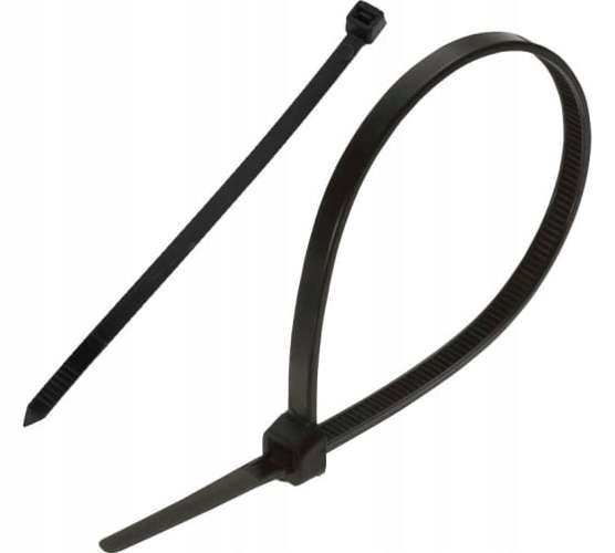 MOCNE OPASKI ZACISKOWE KABLOWE TRYTKI UV CZARNE 3,6x300 JAKOŚĆ