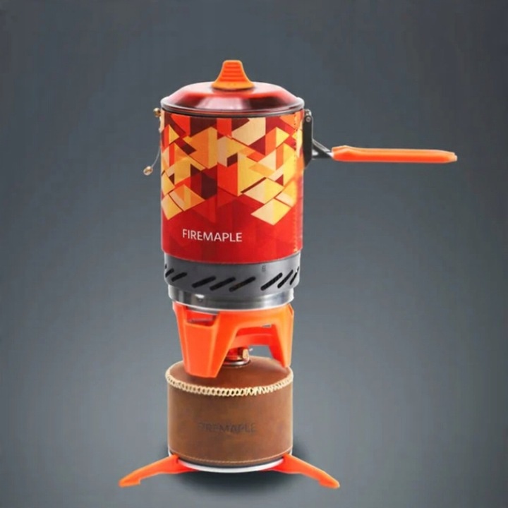 Kuchenka turystyczna Fire-Maple FMS-X2 orange palnik z garnkiem PIEZO