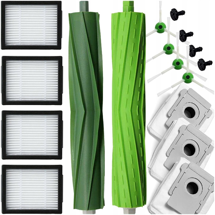 SZCZOTKI WAŁKI FILTRY WORKI do iRobot Roomba E I J i3+ i4+ i5+ i6+ i7+ j7+