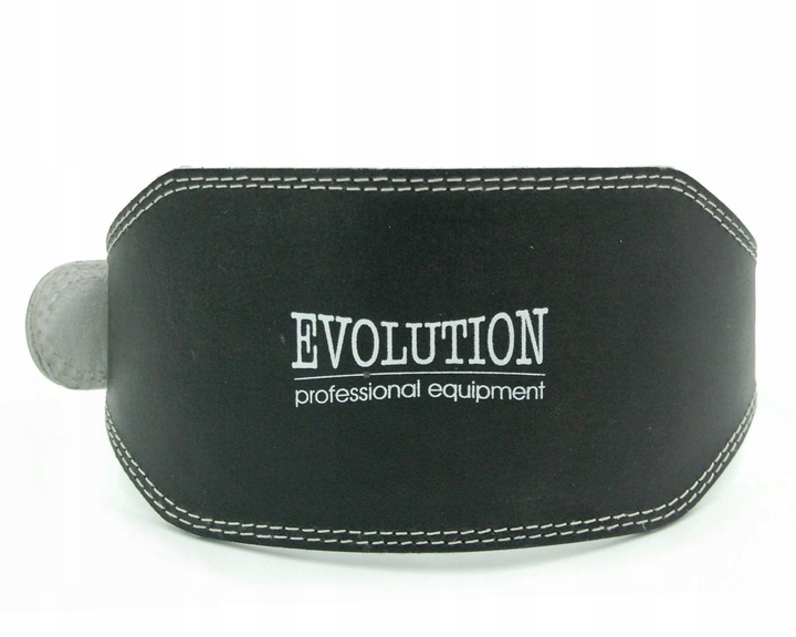 PAS KULTURYSTYCZNY SKÓRZANY EVOLUTION 15 cm r. M