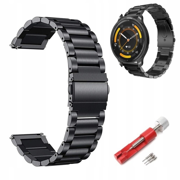 PASEK BRANSOLETA DO GARMIN VENU 2 / VENU 3 / VIVOACTIVE 4 45MM IMADŁO PINY