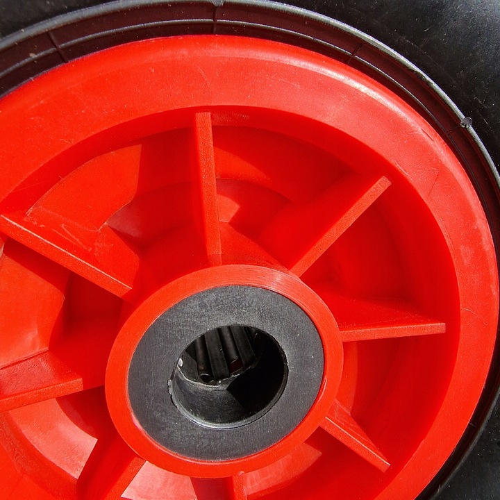 Kółko do wózka taczki koło 3.00-4 260x85 pompowane