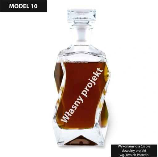 Prezent na Urodziny Karafka do Whisky z Grawerem - Niepowtarzalny Upominek