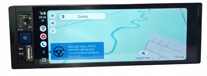 RADIO SAMOCHODOWE NAWIGACJA 1DIN ANDROID BT USB AUX KAMERA COFANIA CARPLAY
