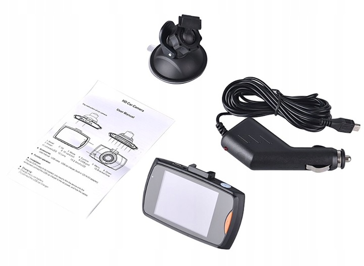 WIDEOREJESTRATOR JAZDY FULL HD 1080p MENU PL