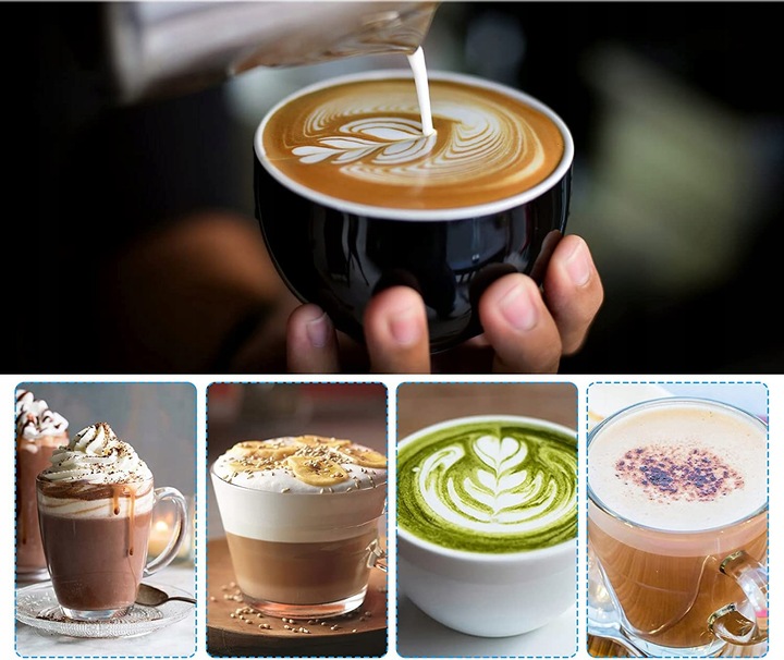 SPIENIACZ DO MLEKA KAWY AKUMULATOROWY MIKSER 3 w 1