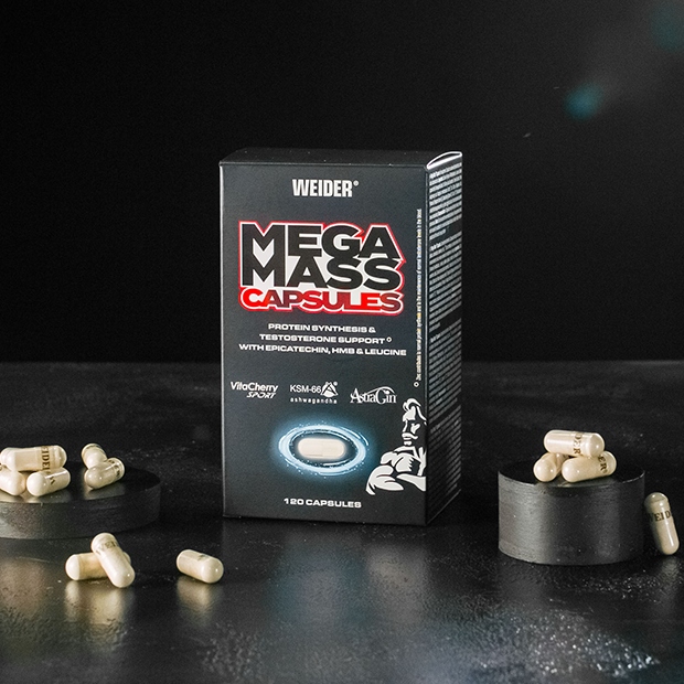 Weider Mega Mass Caps | 120 kapsułek