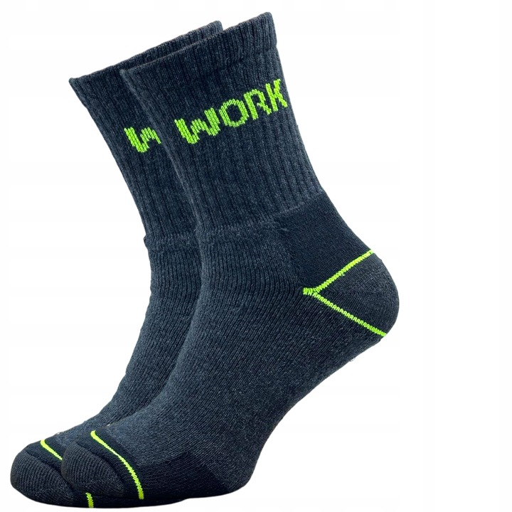 9 PAR skarpety ROBOCZE ULTRA MOCNE skarpetki BHP WORK GRUBE FROTA 43-46
