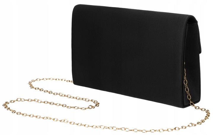 Elegancka torebka damska kopertówka Rovicky brokatowa wizytowa z kieszonką