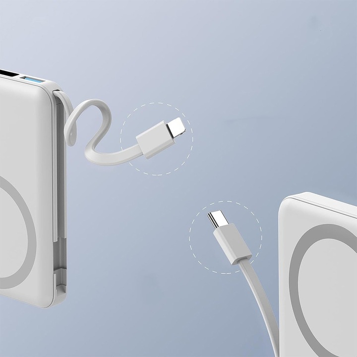 10000MAH MAGNETYCZNA MAGSAFE POWER BANK USB-C SZYBKIE ŁADOWANIE DLA IPHONE