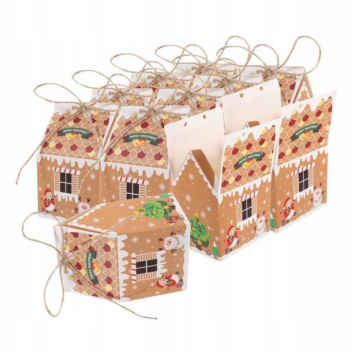 PUDEŁKA CIASTECZKO CZEKOLADA DOMEK Z PIERNIKA PREZENT MĘŻCZYZNA PAKOWANIE