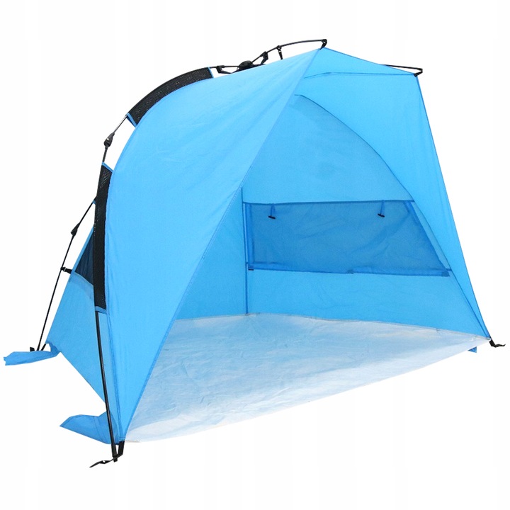 DUŻY XXL NAMIOT PLAŻOWY SAMOROZKŁADAJĄCY AUTOMATYCZNY PARAWAN ODBIJA SŁOŃCE