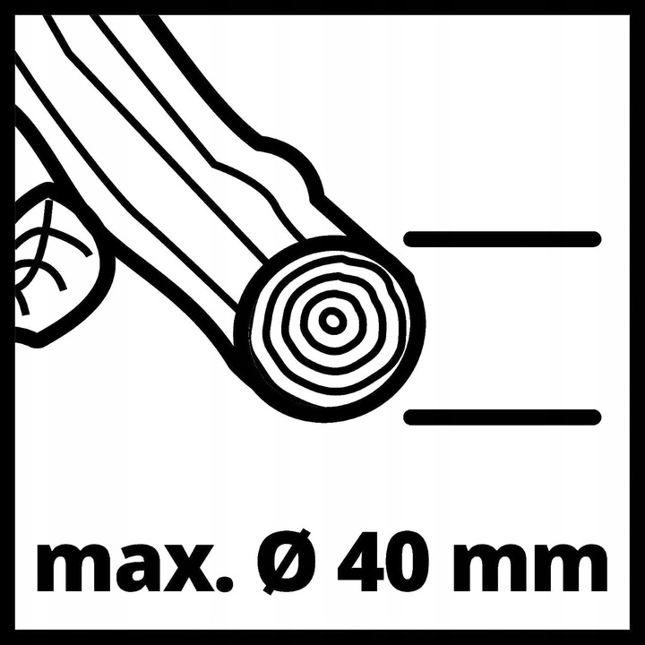 WYDAJNY ROZDRABNIACZ ELEKTRYCZNY RĘBAK DO GAŁĘZI EINHELL 2500W POJEMNIK 55L