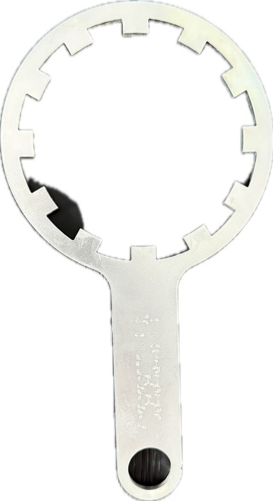 Metalowy klucz korpusu filtra wody 10" 10' solidny stalowy