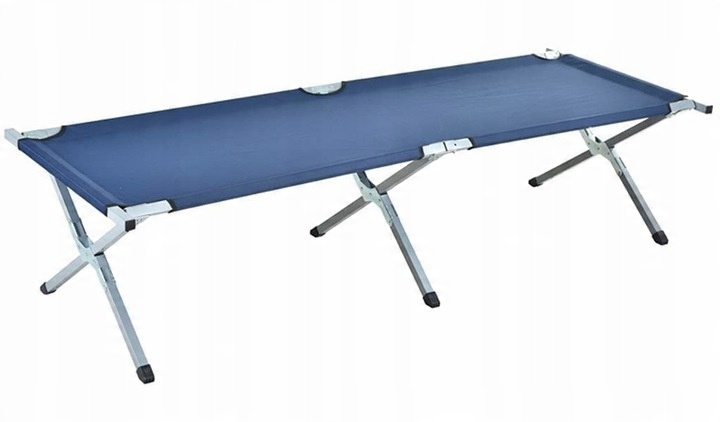 ŁÓŻKO SKŁADANE POLOWE TURYSTYCZNE KANADYJKA LEŻANKA 190cm STABILNE TORBA