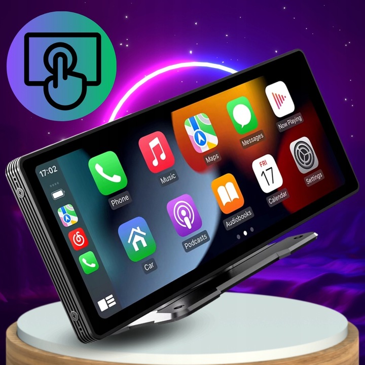 RADIO STACJA MULTIMEDIALNA SCREEN CAR MONITOR ANDROID AUTO APPLE CARPLAY