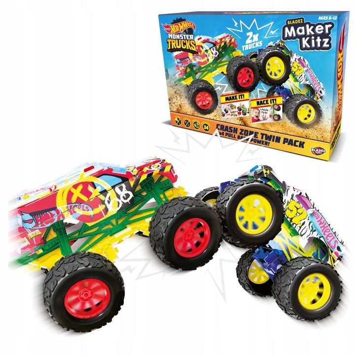 *****HW BLADEZ Maker Monster Truck 2-pak BTHW-M04t, BLADEZ, 175595.