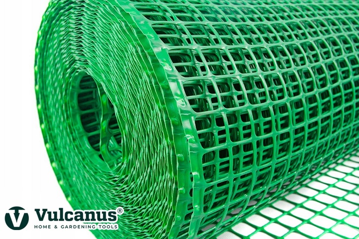 Siatka Plastikowa Budowlana 60cm 25m Rabatowa Gruba Ogrodowa Mocna 0,6m