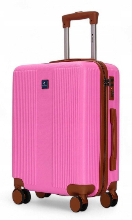 WALIZKA KABINOWA PODRÓŻNA BAGAŻ NA KÓŁKACH ABS TORBA NEW S