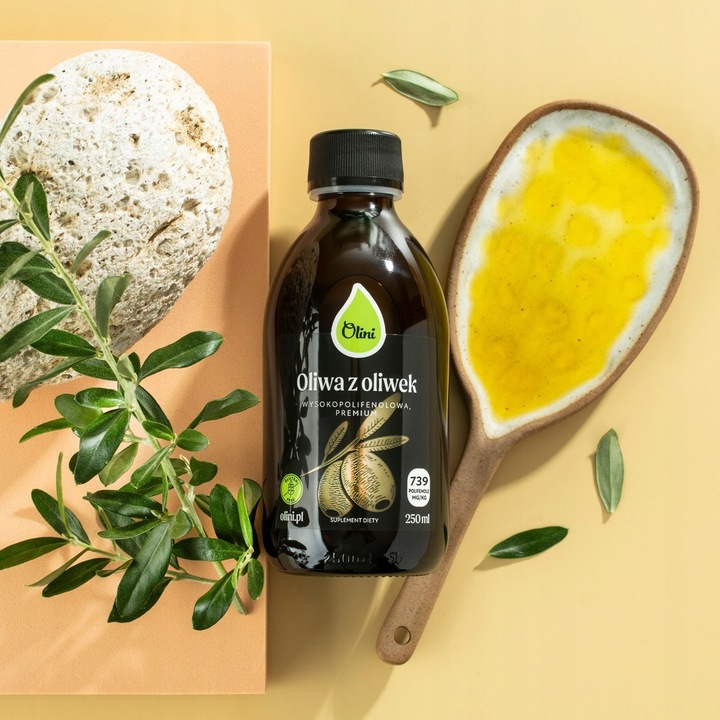 Oliwa z oliwek wysokopolifenolowa PREMIUM extra virgin 250 ml