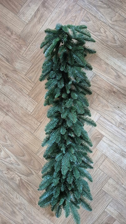 Girlanda Jodła 2 metry 100% PE 200 cm DŁUGA gęsta jak naturalna na poręcz